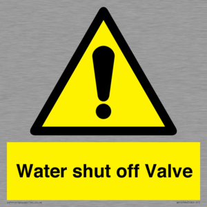 Water shut off Valve